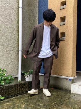 「秋トレンド2021」｜ゆうたさん（メンズ・163cm）の秋コーディネート