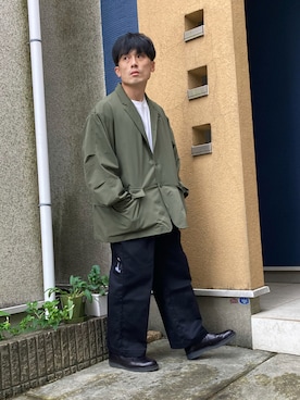 「thproducts」｜ゆうたさん（メンズ・163cm）の秋コーディネート