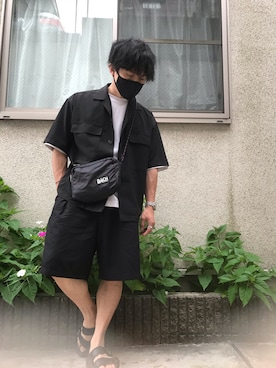 「bach（バッハ）のアイテム」を使った、ゆうたさん（メンズ・163cm）の夏コーディネート