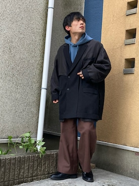 ゆうたさん（メンズ・163cm）の冬コーディネート