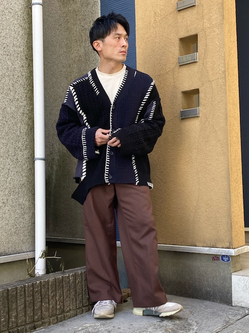 ゆうた|MAISON SPECIALのカーディガン/ボレロを使ったコーディネート