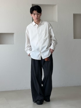 「epnok（エプノック）のアイテム」を使った、sakuさん（メンズ・164cm）の春コーディネート