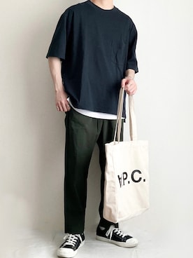 sakuさん(メンズ・164cm)の夏コーディネート