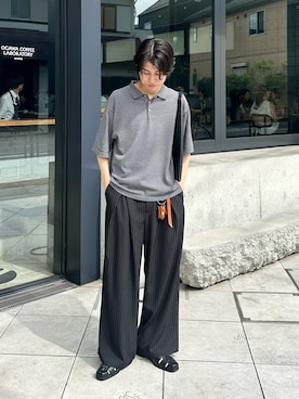 「アイテム（バッグ）」を使った、sakuさん（メンズ・164cm）の夏コーディネート