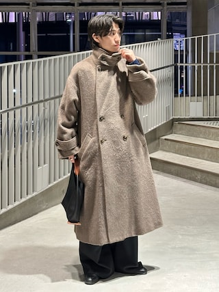 「PADRONE(パドローネ)のPADRONE パドローネ / BL LOAFERS ヒールローファー ヒールブーツ / PU8395-2301(ローファー)」を使った、sakuさん(メンズ・164cm)の冬コーディネート