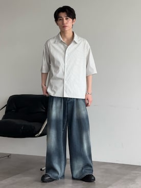 「epnok（エプノック）のアイテム」を使った、sakuさん（メンズ・164cm）の春コーディネート