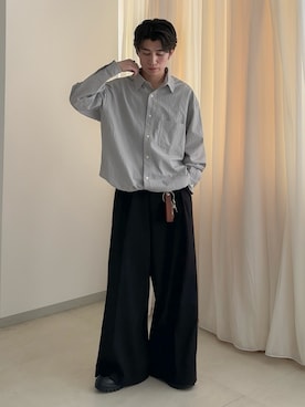 「epnok（エプノック）のアイテム」を使った、sakuさん（メンズ・164cm）の春コーディネート