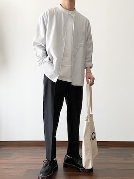 「GLOBAL WORK（グローバルワーク）のアイテム」を使った、sakuさん（メンズ・164cm）の春コーディネート