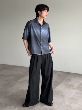 「epnok（エプノック）のアイテム」を使った、sakuさん（メンズ・164cm）の夏コーディネート