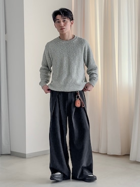 「epnok（エプノック）のアイテム」を使った、sakuさん（メンズ・164cm）の春コーディネート