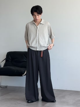 「epnok（エプノック）のアイテム」を使った、sakuさん（メンズ・164cm）の春コーディネート