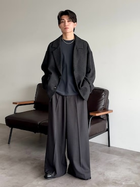 「epnok（エプノック）のアイテム」を使った、sakuさん（メンズ・164cm）の春コーディネート