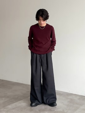 「アイテム（その他シューズ）」を使った、sakuさん（メンズ・164cm）の冬コーディネート