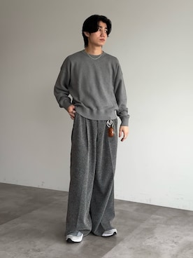 「アイテム（キーケース/キーアクセサリー）」を使った、sakuさん（メンズ・164cm）の秋コーディネート