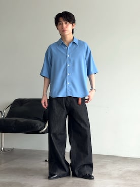 「epnok（エプノック）のアイテム」を使った、sakuさん（メンズ・164cm）の夏コーディネート