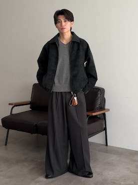 「epnok（エプノック）のアイテム」を使った、sakuさん（メンズ・164cm）の春コーディネート