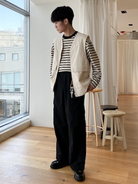 sakuさん（メンズ・164cm）の春コーディネート