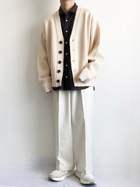 「BeAMS DOT（ビームスドット）のアイテム」を使った、sakuさん（メンズ・164cm）の冬コーディネート