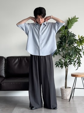 「epnok（エプノック）のアイテム」を使った、sakuさん（メンズ・164cm）の春コーディネート