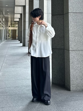 「アイテム（バッグ）」を使った、sakuさん（メンズ・164cm）の夏コーディネート