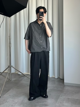 「アイテム（サンダル）」を使った、sakuさん（メンズ・164cm）の夏コーディネート