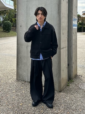 「アイテム（その他シューズ）」を使った、sakuさん（メンズ・164cm）の冬コーディネート