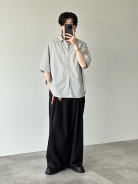「アイテム（腕時計）」を使った、sakuさん（メンズ・164cm）の夏コーディネート