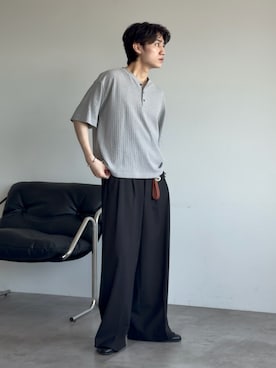 sakuさん(メンズ・164cm)の春コーディネート