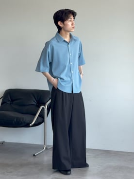 「epnok（エプノック）のアイテム」を使った、sakuさん（メンズ・164cm）の夏コーディネート