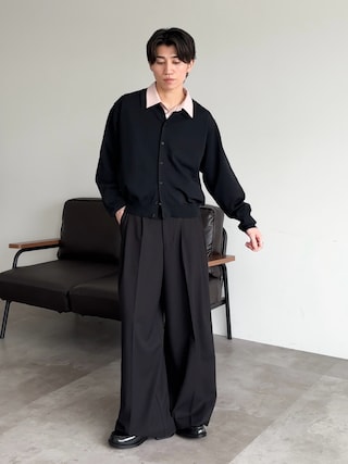 「epnok（エプノック）のファンクショナルベーシックルーズレギュラーカラーシャツ（シャツ/ブラウス）」を使った、sakuさん（メンズ・164cm）の春コーディネート