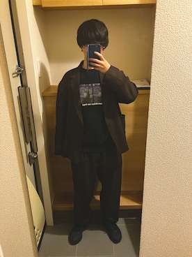 「JOURNAL STANDARD（ジャーナルスタンダード）のアイテム（パンツ）」を使った、麻布レンジさん（メンズ・165cm）の春コーディネート