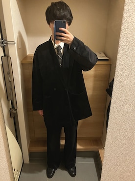 「RAGEBLUE（レイジブルー）のアイテム」を使った、麻布レンジさん（メンズ・165cm）の春コーディネート