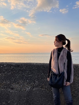 yuri0404vvさん（レディース・166cm）の冬コーディネート