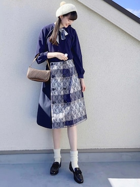 BLUE LABEL CRESTBRIDGEのスカートを使った人気ファッション  