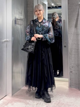 「アイテム（バングル/リストバンド）」を使った、おひめさん（レディース・151cm・20代）の春コーディネート
