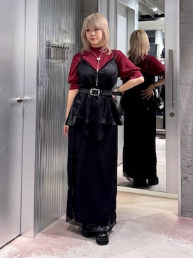 「アイテム（ブレスレット）」を使った、おひめさん（レディース・151cm・20代）の夏コーディネート