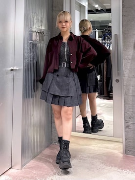 「アイテム（セットアップ）」を使った、おひめさん（レディース・151cm・20代）の夏コーディネート