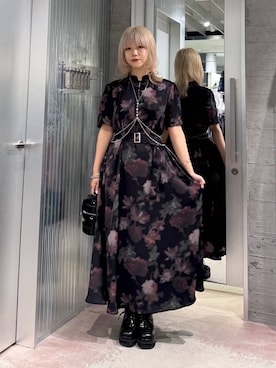 「アイテム（サスペンダー）」を使った、おひめさん（レディース・151cm）の夏コーディネート