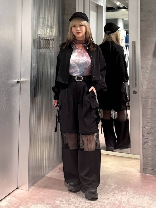 HARE カタスリットトロミショートシャツ　イエロー ⠀ 【NEW ARRIVAL】 __ ⁡ カタスリットトロミショートシャツ