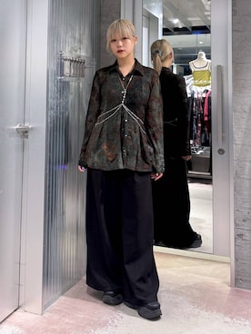 「アイテム（サスペンダー）」を使った、おひめさん（レディース・151cm）の夏コーディネート