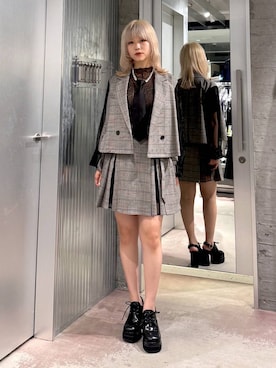「HARE（ハレ）のアイテム」を使った、おひめさん（レディース・151cm）の夏コーディネート
