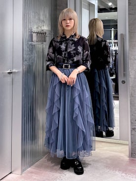 「アイテム（ブレスレット）」を使った、おひめさん（レディース・151cm・20代）の夏コーディネート