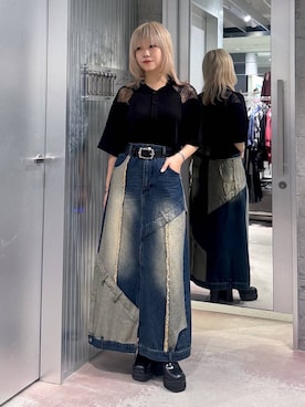 「HARE（ハレ）の2PSETバングル(HARE)（バングル/リストバンド）」を使った、おひめさん（レディース・151cm・20代）の夏コーディネート