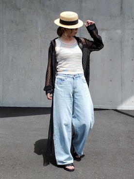 ☆suga☆さん（レディース・162cm）の夏コーディネート