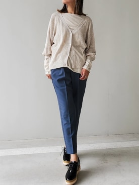 ☆suga☆さん（レディース・162cm）の秋コーディネート