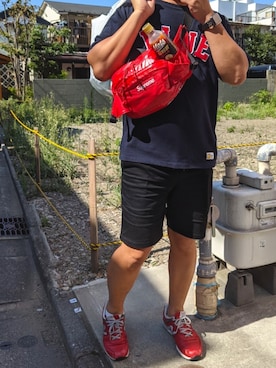 「AFTERBASE（アフターベース）のアイテム」を使った、gigaさん（メンズ・172cm）の秋コーディネート