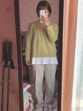 「GOGOSING（ゴゴシング）のアイテム（トップス）」を使った、ㅇ ㅇ ㅇ ㅂさん（レディース・150cm）の夏コーディネート