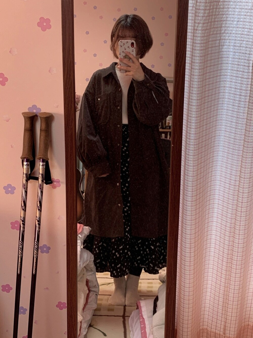 「179/WGのアイテム（ワンピース、ブラウン系）」を使った、ㅇ ㅇ ㅇ ㅂさん（レディース・150cm）の夏コーディネートの1枚目の写真