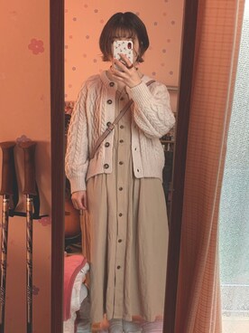 「179/WG（イチナナキュウダブルジー）のアイテム（シャツワンピース）」を使った、ㅇ ㅇ ㅇ ㅂさん（レディース・150cm）の夏コーディネート