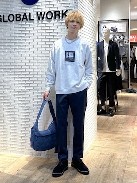 「アイテム（その他シューズ）」を使った、おのさん（メンズ・175cm）の秋コーディネート